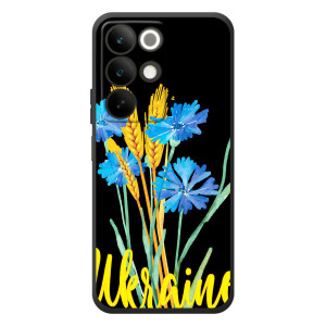 Чохол на RealMe C85 (Український дизайн) (Україна в квітах)