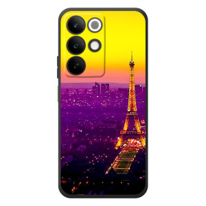 Чехол с Эйфелевой башней на RealMe C85 – Яркая башня
