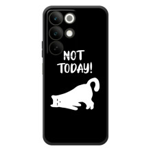 Бампер с изображением Котиков для Реалми С85 – Not Today