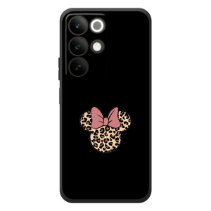 Чехол с леопардовым принтом на RealMe C85 (Леопардовая Минни)