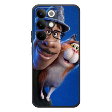 Чохол з принтом Душа на RealMe C85 – Джо і кіт
