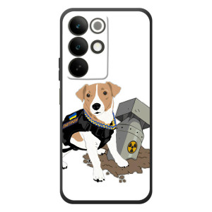 Чехол с принтом Собаки Патрон для RealMe C85 – Пёс Патрон с ракетой