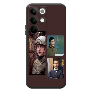 Чехол для RealMe C85 (AlphaPrint - с принтом Зеленского)