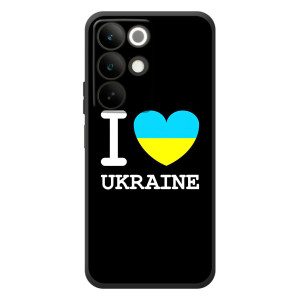 Чехол с Украинской символикой на Реалми С85 – I Love Ukraine