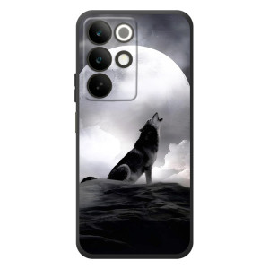 Чохол з Вовком на RealMe C85 – Вовк і місяць
