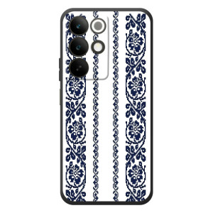 Силіконовый Чохол на RealMe C85 з картинкой Вишиванки – Синя вишиванка