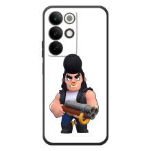 Чехол (ТПУ) с героями Бравл Старс на RealMe C85 (Булл)