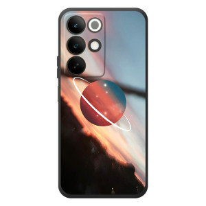 Чехол (ТПУ) с планетами на RealMe C85 – Сатурн