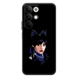 Чехлы Венсдей на RealMe C85 Уэнсдей (AlphaPrint)