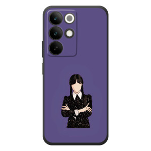 Чехлы Венсдей на RealMe C85 Уэнсдей (AlphaPrint)