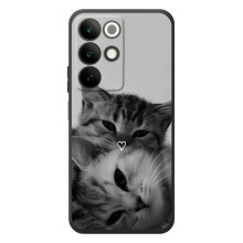 Чохол з малюнком кіт на RealMe C85 (Пара котів)