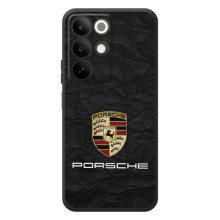 Чохол з авто Порше для RealMe C85 – Лого Порше
