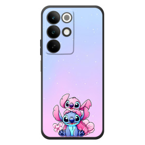 Чехол с рисунком Стич для RealMe C85 – Энджл и Стич