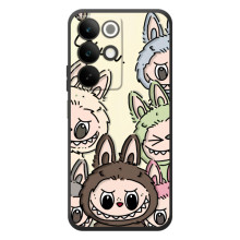 Чохол з Лабубу на RealMe C85 (Колаж Лабубу)