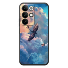 Чохол з принтом дракон Беззубик РеалМi C85 – Беззубик в небі