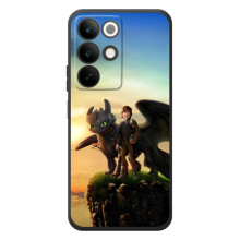 Чохол з принтом дракон Беззубик РеалМi C85