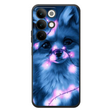 Чохол з принтом лисички РеалМi C85 – Лисиця з гірляндою