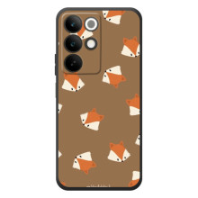 Чохол з принтом лисички РеалМi C85 – Маленькі лисички