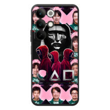 Чохол Гра в кальмара для RealMe C85 – Персонажі гри кальмара