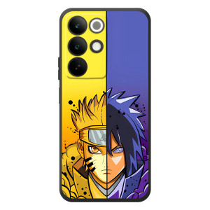 Купить Чехлы на телефон с принтом Anime для RealMe C85 (Naruto Vs Sasuke)