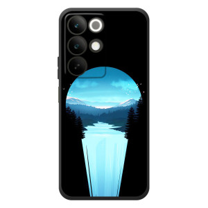 Літній Чохол на RealMe C85 – Синій Водоспад