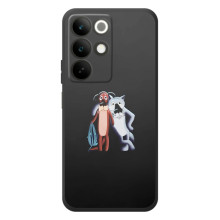 Мультяшный принт на Чехол для Реалми С85 (Шо, опять)