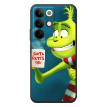 Різдвяні Чохли для RealMe C85 (VPrint) (Зелений Грінч)