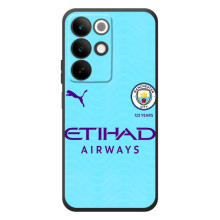 Силиконовые Чехлы принт Футбол на RealMe C85 – Man City