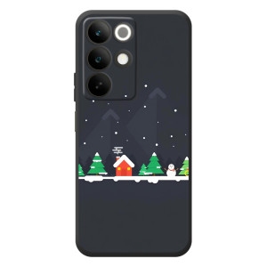 Силіконовий бампер на різдво для RealMe C85 – Місто зимове