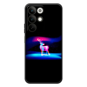 Силіконовий бампер з картинкою звірів для RealMe C85 (Яскравий олень)