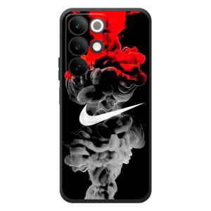 Силіконовый Чохол на RealMe C85 з картинкою НАЙК – Nike дим