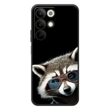 Силіконовий Чохол з Энотами  на RealMe C85 (Стильний Єнот)