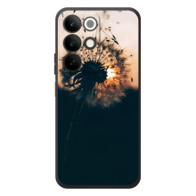 Силіконовий Чохол з кульбабками на RealMe C85 – Гарна кульбабка