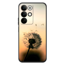 Силіконовий Чохол з кульбабками на RealMe C85 – Роздмухана кульбабка