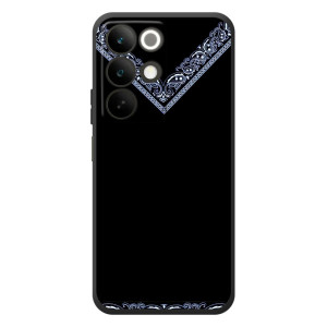 Силиконовый Чехол на RealMe C85 – Воротник вышиванки