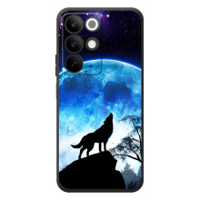 Захисні чохли для РеалMI C85 (AlphaPrint) (ХІТ продаж) ВОВК – Вовк на місяць