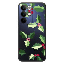 Зимні Чохли для РеалMI C85 - прозорий фон (Різдвяний фон)