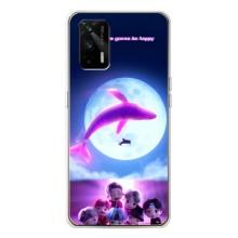 Чехлы BTS для Realme GT 5G (AlphaPrint) (КИТ BTS)