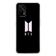 Чехлы BTS для Realme GT 5G (AlphaPrint) (Лого BTS)
