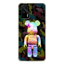 Чехлы для Realme GT 5G - Bearbrick Louis Vuitton (PREMIUMPrint) (Яркий Bearbrick)