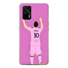 Чехлы Лео Месси в Майами на Realme GT 5G – Празднование Месси