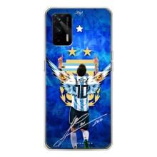 Чехлы Месси для Realme GT 5G (AlphaPrint) (Месси Аргентина)