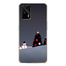 Чохли на Новий Рік Realme GT 5G (Сніговички)