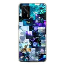 Чехлы с фильма АВАТАР для Realme GT 5G (AlphaPrint) (коллаж Аватар)