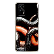 Чохли з зображенням різних тварин на Realme GT 5G (Змія)