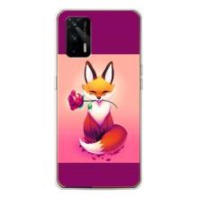Чехлы с картинкой Лисички для Realme GT 5G (VPrint)