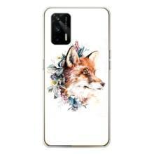 Чехлы с картинкой Лисички для Realme GT 5G (VPrint)