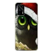 Чохли з принтом СОВИ для Realme GT 5G – Новорічна Сова
