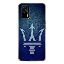 Чехлы с тематикой "Крутые машины" на Realme GT 5G – Лого Maserati