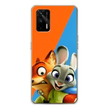 Чохли ЗООТРОПОЛІС для Realme GT 5G (Нік і Хопс)